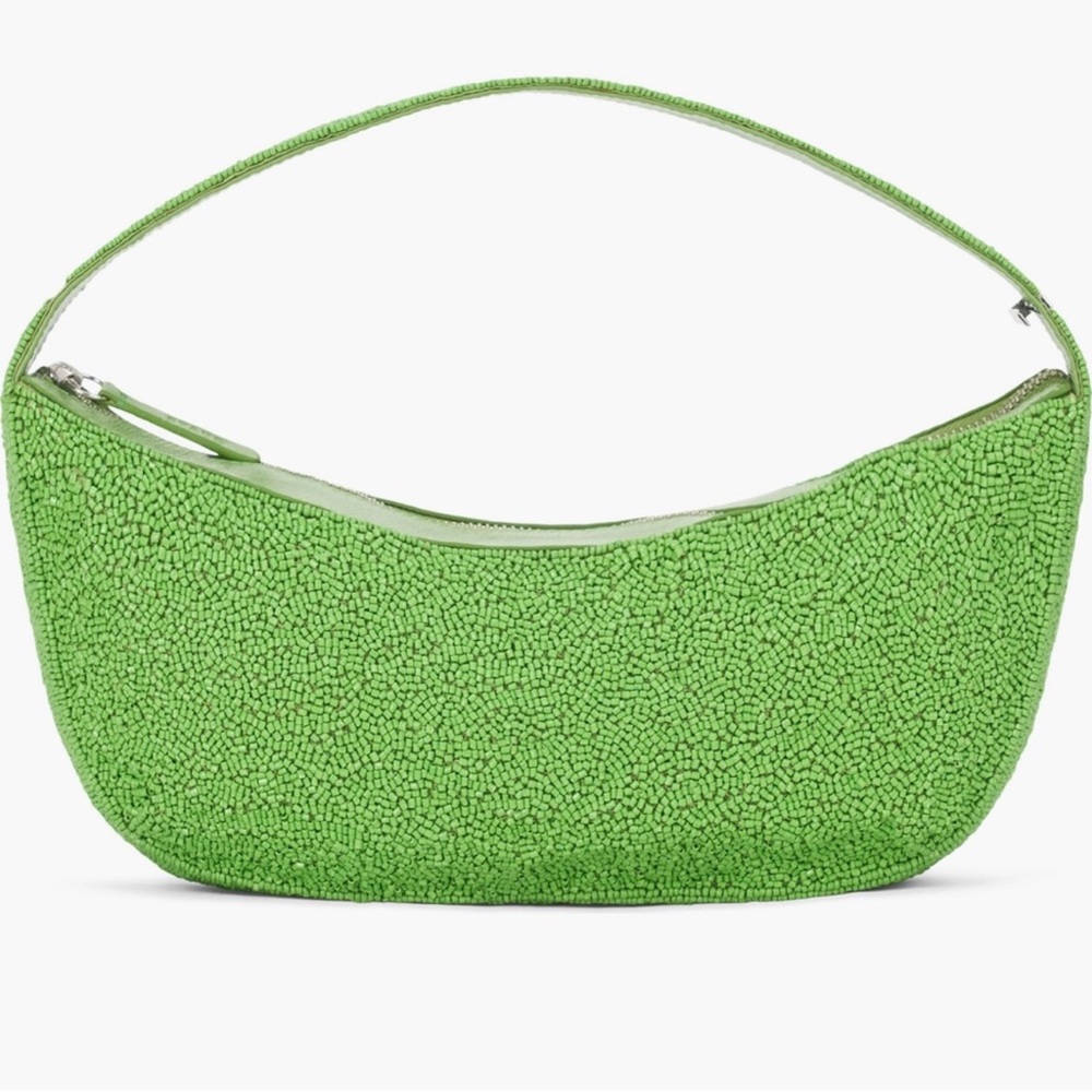 NWT STAUD Meadow Demy Convertible Beaded Shoulder Bag
